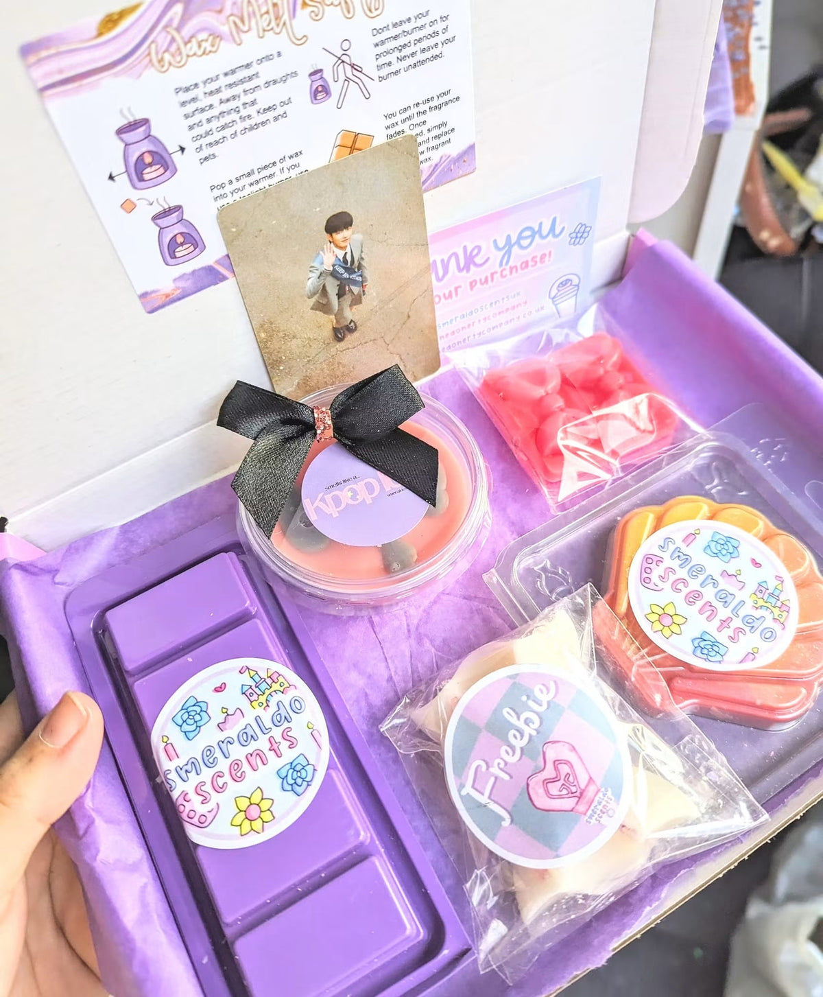 Wax Melt Mystery Box | Random Wax Melts | Mystery Gift Box | Seasonal & Waxidents | Scented Wax Melt Gift | Pick & Mix Surprise