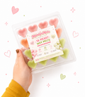 16 Heart Clamshell