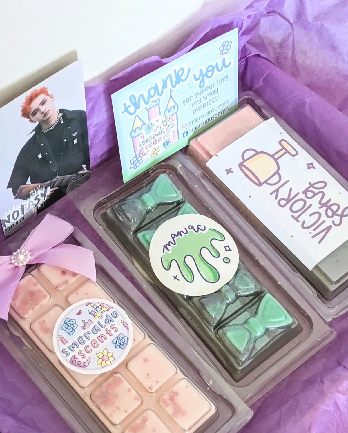 MANIAC Wax Melt | Stray Kids Inspired | Blackcurrant, Freesia & Vanilla