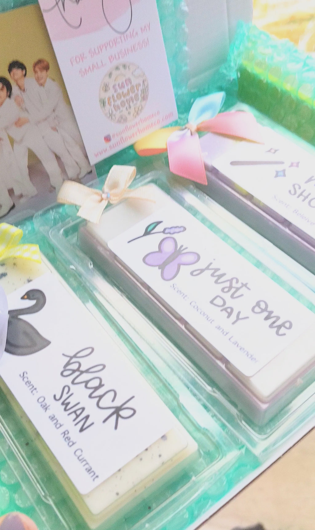 Wax Melt Mystery Box | Random Wax Melts | Mystery Gift Box | Seasonal & Waxidents | Scented Wax Melt Gift | Pick & Mix Surprise