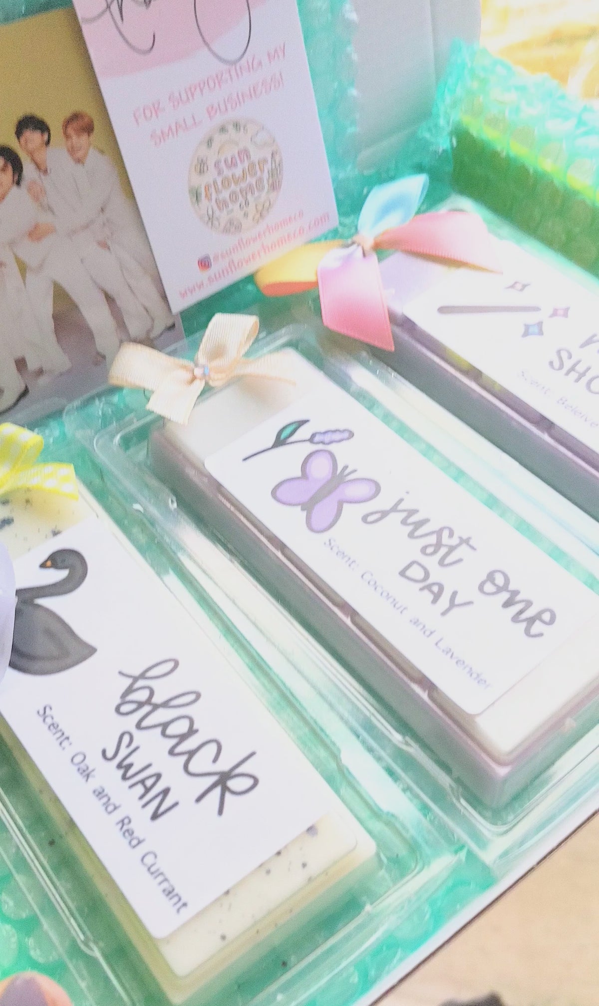 Wax Melt Mystery Box | Random Wax Melts | Mystery Gift Box | Seasonal & Waxidents | Scented Wax Melt Gift | Pick & Mix Surprise